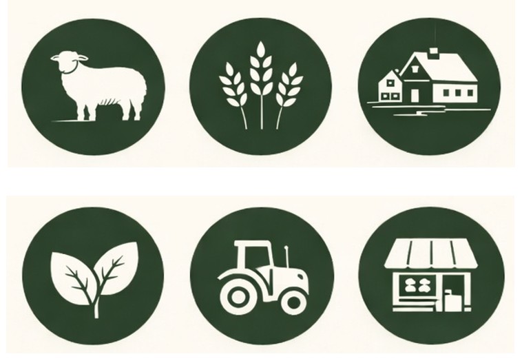 A brown foal stands beside its mother.